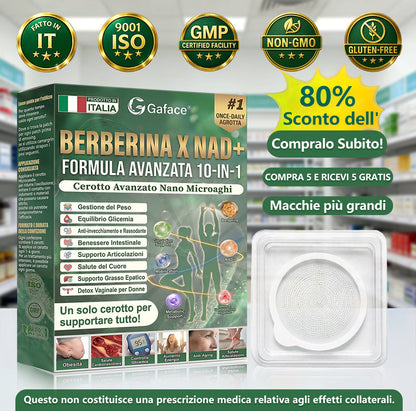 𝐍𝐞𝐠𝐨𝐳𝐢𝐨 𝐮𝐟𝐟𝐢𝐜𝐢𝐚𝐥𝐞 𝐢𝐭𝐚𝐥𝐢𝐚𝐧𝐨 | 🧑‍⚕️🩺 𝐆𝐚𝐟𝐚𝐜𝐞® 𝐁𝐄𝐑𝐁𝐄𝐑𝐈𝐍𝐀 𝐗 𝐍𝐀𝐃+𝐅𝐎𝐑𝐌𝐔𝐋𝐀 𝐀𝐕𝐀𝐍𝐙𝐀𝐓𝐀 𝟏𝟎-𝐈𝐍-𝟏 𝐂𝐞𝐫𝐨𝐭𝐭𝐨 𝐀𝐯𝐚𝐧𝐳𝐚𝐭𝐨 𝐍𝐚𝐧𝐨 𝐌𝐢𝐜𝐫𝐨𝐚𝐠𝐡𝐢 — 𝐔𝐧𝐚 𝐕𝐨𝐥𝐭𝐚 𝐀𝐥 𝐆𝐢𝐨𝐫𝐧𝐨, 𝐑𝐢𝐬𝐮𝐥𝐭𝐚𝐭𝐢 𝐕𝐢𝐬𝐢𝐛𝐢𝐥𝐢 𝐈𝐧 𝐒𝐨𝐥𝐢 𝟕 𝐆𝐢𝐨𝐫𝐧𝐢