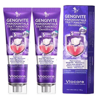 🔑💴GLIMMERLY® VioCore: dentifricio al veleno d'ape per il trattamento della gengivite e della parodontite