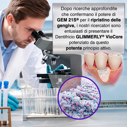 🔑💴GLIMMERLY® VioCore: dentifricio al veleno d'ape per il trattamento della gengivite e della parodontite
