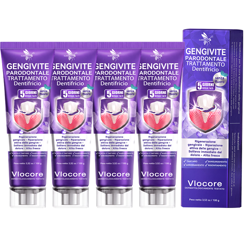 🔑💴GLIMMERLY® VioCore: dentifricio al veleno d'ape per il trattamento della gengivite e della parodontite