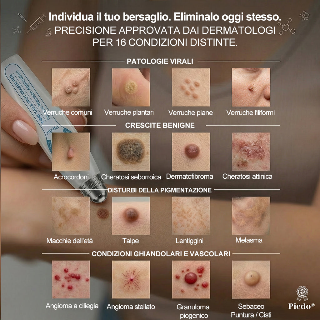 𝐏i𝐜𝐝o® 𝐃𝐢 𝟕 𝐠𝐢𝐨𝐫𝐧𝐢 𝐆𝐨𝐦𝐦𝐚 𝐓𝐚𝐠 & 𝐒𝐩𝐨𝐭(Roll-on Zero Dolore, Zero Cicatrici)💪