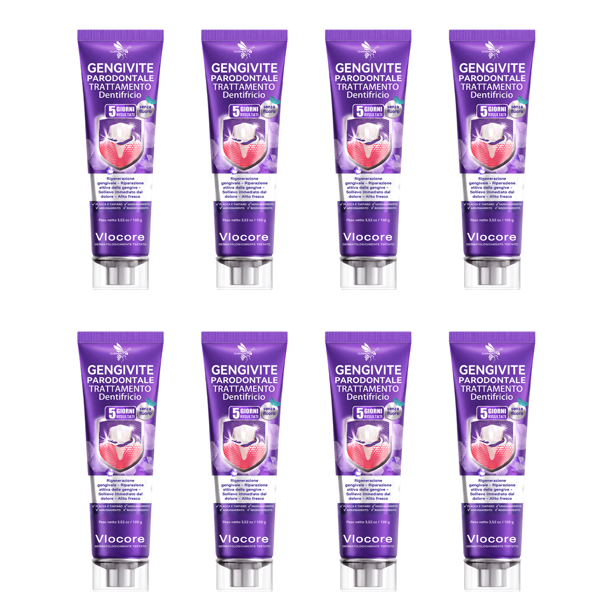 🔑💴GLIMMERLY® VioCore: dentifricio al veleno d'ape per il trattamento della gengivite e della parodontite