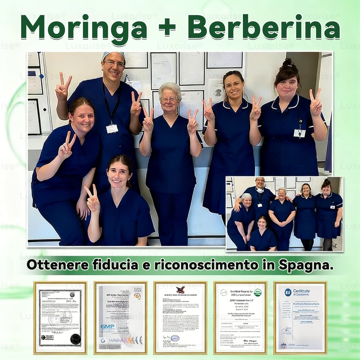 𝑁𝑒𝑔𝑜𝑧𝑖𝑜 𝑢𝑓𝑓𝑖𝑐𝑖𝑎𝑙𝑒 |𝑳𝒖𝒙𝒂𝒓𝒊𝒔𝒆®💖🍉 Moringa · Berberine × NAD+ 10-in-1 Advanced Nano Microneedle Patch II (Solo una volta al giorno, cambiamenti visibili in 7 giorni)