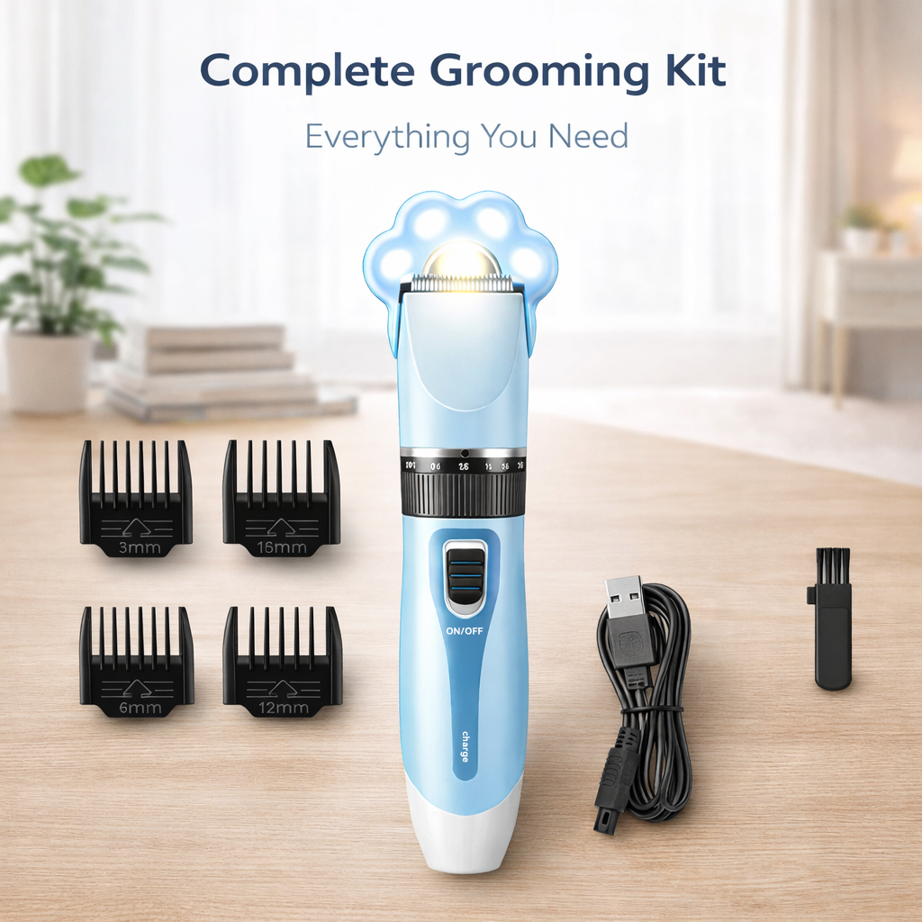已改𝑷𝒓𝒐𝒇𝒆𝒔𝒔𝒊𝒐𝒏𝒂𝒍 𝑷𝒆𝒕 𝑯𝒂𝒊𝒓 𝑻𝒓𝒊𝒎𝒎𝒆𝒓 𝑲𝒊𝒕 – 𝑸𝒖𝒊𝒆𝒕 𝑪𝒐𝒓𝒅𝒍𝒆𝒔𝒔 𝑫𝒐𝒈 & 𝑪𝒂𝒕 𝑮𝒓𝒐𝒐𝒎𝒊𝒏𝒈 𝑪𝒍𝒊𝒑𝒑𝒆𝒓𝒔 𝒘𝒊𝒕𝒉 𝑮𝒖𝒊𝒅𝒆 𝑪𝒐𝒎𝒃𝒔